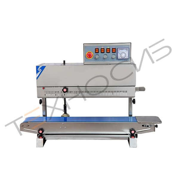 Роликовый конвейерный запайщик FR-980II SS (нерж.) Техно-Сиб - Купить с доставкой по всей России 