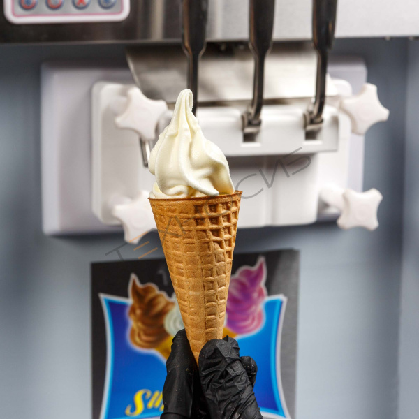 Фризер для мягкого мороженого HIM-03 с функцией ночного хранения и помпой (3 рожка) Техно-Сиб - Купить с доставкой по всей России 14