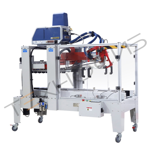 Автоматический заклейщик коробов FXJ-5050ZBR с нанесением клея-расплава Техно-Сиб - Купить с доставкой по всей России 