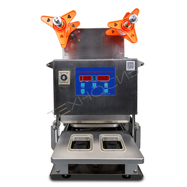 Запайщик лотков HL-95A SS (182*96*(20-55) мм, 2 лотка за цикл, счетчик, уголок надрыва пленки) Техно-Сиб - Купить с доставкой по всей России 