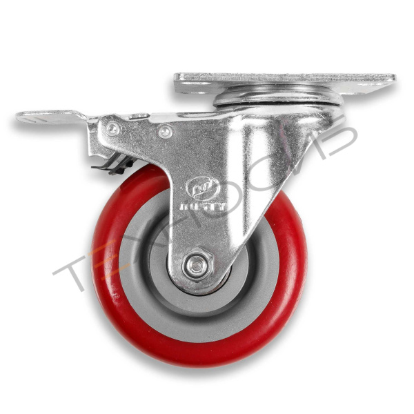 Колесо с тормозом для HVC-410/510 Техно-Сиб - Купить с доставкой по всей России