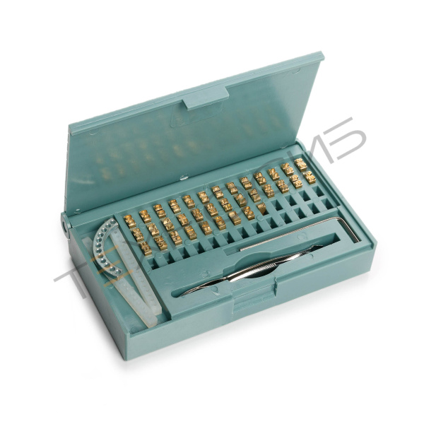 Комплект литер для MY-380F/812A/812G (10,5 PT тип T) Техно-Сиб - Купить с доставкой по всей России