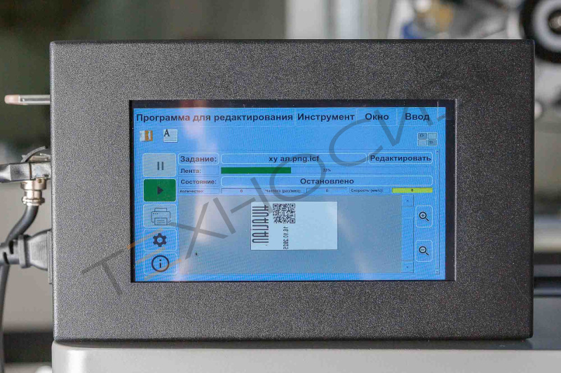 Встраиваемый ТТО принтер HL-X5 (53 мм, станина 500 мм для гориз. маш.) Техно-Сиб - Купить с доставкой по всей России 13