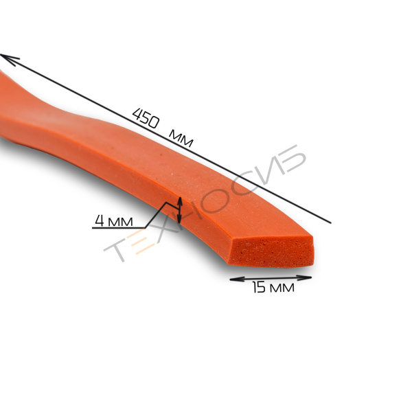 Резиновая планка под нихром для PFS-450*2 Техно-Сиб - Купить с доставкой по всей России 3