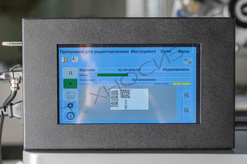 Встраиваемый ТТО принтер HL-X5 (53 мм, станина 500 мм для гориз. маш.) Техно-Сиб - Купить с доставкой по всей России 13