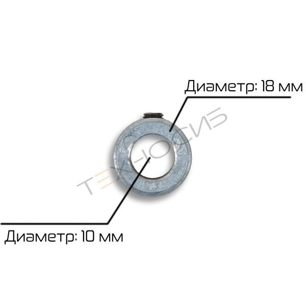 Гайка фиксации вала нижних роликов подачи для MY-380F Техно-Сиб - Купить с доставкой по всей России 4
