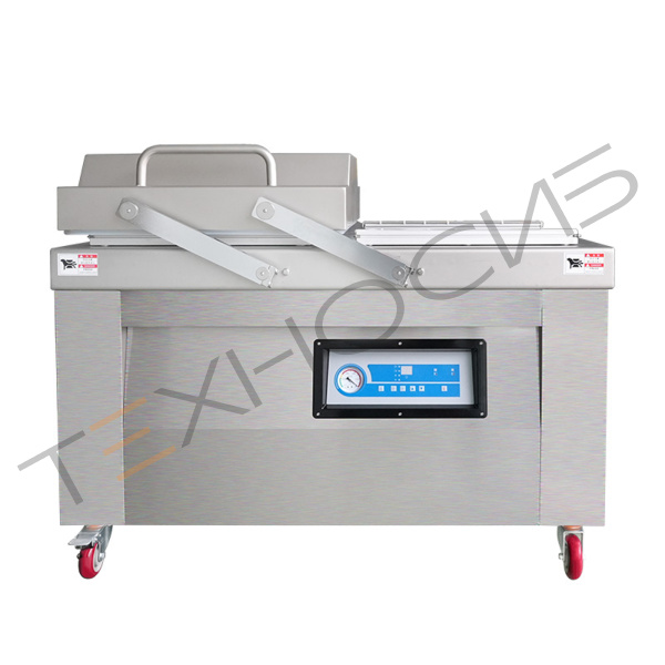 Напольная двухкамерная вакуум-упаковочная машина EV-62 (нерж) Техно-Сиб - Купить с доставкой по всей России 2