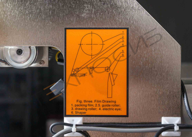 Автоматическая фасовочно-упаковочная машина DXDK-320RH-E (нерж., сашет 75*90 мм, 25-35 мл, W пленки 150 мм, датер в губках, насечка, зубч. нож.) Техно-Сиб - Купить с доставкой по всей России 25