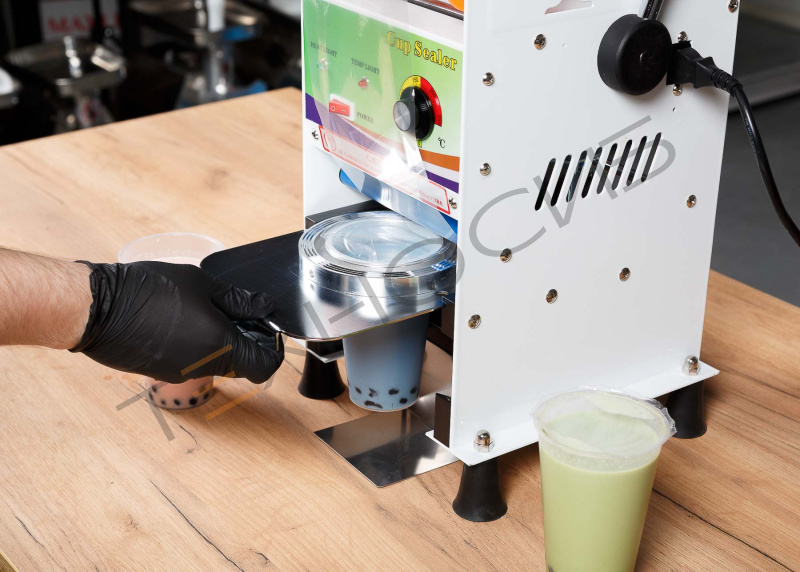 Ручной запайщик стаканов HL-D1 (Bubble tea) Техно-Сиб - Купить с доставкой по всей России 7
