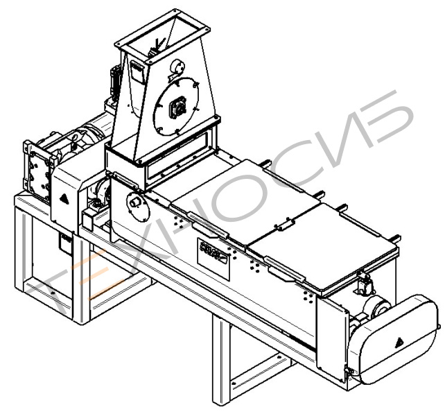 Тестомесильная машина непрерывного действия Т-112 Техно-Сиб - Купить с доставкой по всей России 