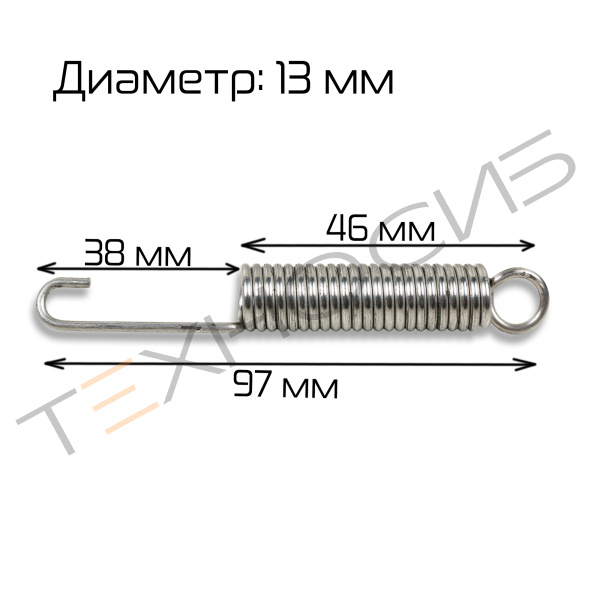 Возвратная пружина HTS-225 Техно-Сиб - Купить с доставкой по всей России 2