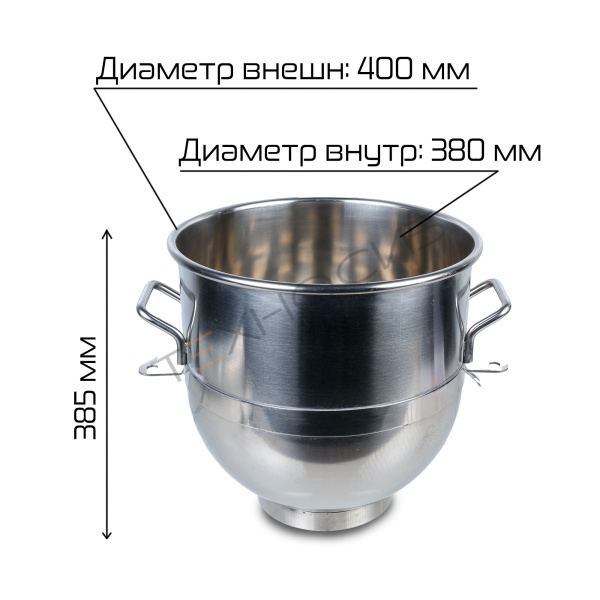 Дежа для миксера B40 Техно-Сиб - Купить с доставкой по всей России 2