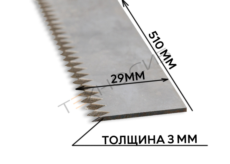 Нож ТК 057.44.403-510 Техно-Сиб - Купить с доставкой по всей России 5
