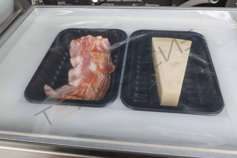 Скин-упаковочная машина HLV-300VST NEW на два лотка (глубина лотка 55 мм) Техно-Сиб - Купить с доставкой по всей России 24