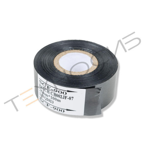 Термолента 25мм*100м (черная, Premium) SCF Техно-Сиб - Купить с доставкой по всей России 