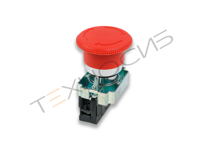 Кнопка аварийной остановки NP2-BS542 (DZQ-600L/S/DZF-5050/HVT-450R) Техно-Сиб - Купить с доставкой по всей России 2