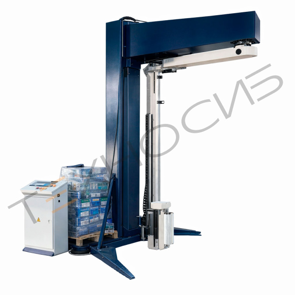 Полуавтоматический паллетообмотчик (паллетоупаковщик) TS100PPS Техно-Сиб - Купить с доставкой по всей России 