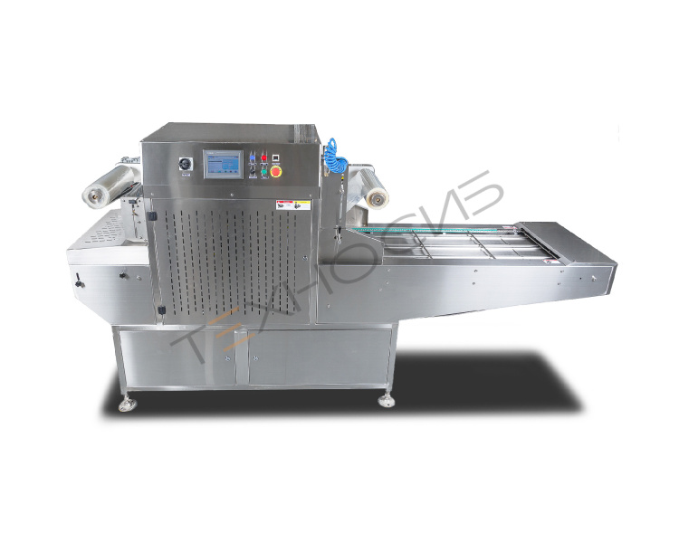 Автоматический запайщик лотков с функцией вакуумной газации HVT-450A/2 V2 (нерж., лоток 187*137) Техно-Сиб - Купить с доставкой по всей России 2