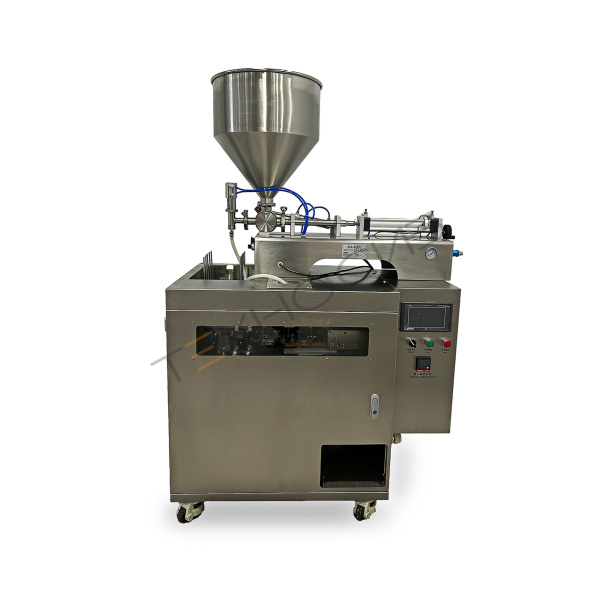 Упаковочная машина HLDX-9018G с поршневым дозатором Техно-Сиб - Купить с доставкой по всей России 