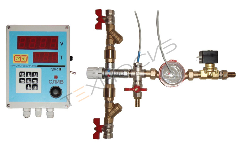 Проточный смеситель-дозатор воды ПСДВ-3 Техно-Сиб - Купить с доставкой по всей России 
