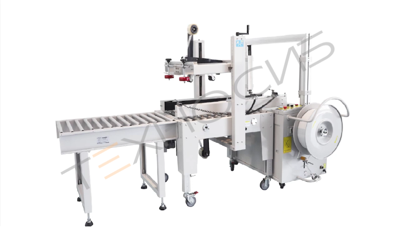 Полуавтоматический заклейщик коробов FXJ-5050L Техно-Сиб - Купить с доставкой по всей России