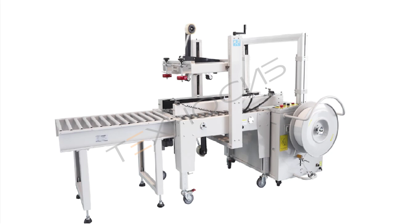 Полуавтоматический заклейщик коробов FXJ-5050L Техно-Сиб - Купить с доставкой по всей России 