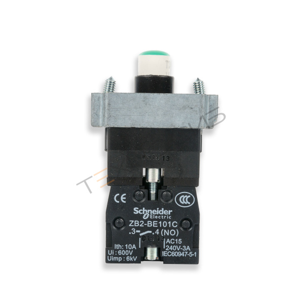 Кнопка с подсветкой (контактная группа, НР, зеленая) (панель управления BSF-5640LG) Техно-Сиб - Купить с доставкой по всей России 