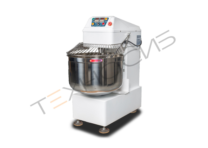 Спиральный тестомес HS80 (380 В)  Техно-Сиб - Купить с доставкой по всей России 