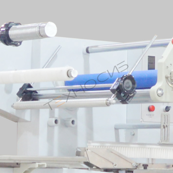 Горизонтальная упаковочная машина DXDZ-590A/180 (3 servo, ПОФ, bag L 150-350 mm, S - 330, bag W 30-180 mm, H 30-105 mm) Техно-Сиб - Купить с доставкой по всей России 2