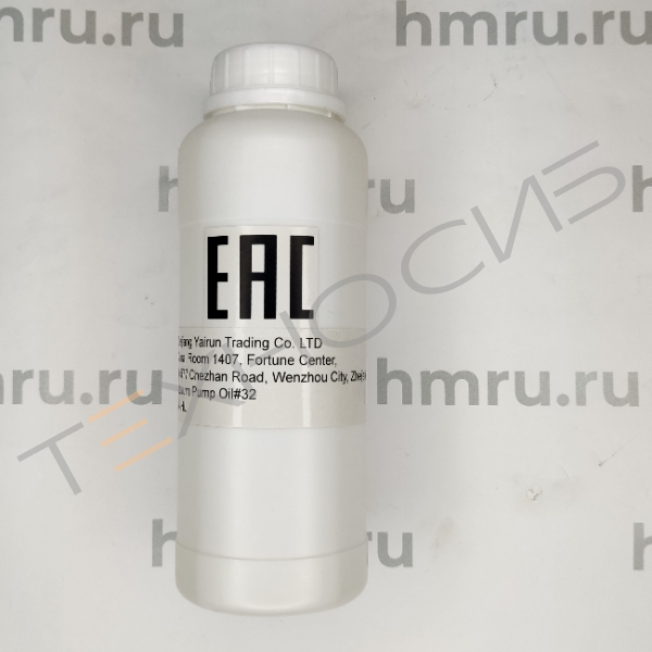 Масло для вакуумных насосов DZ, XDZ, HL (минеральное, VG-32) бутылка 0,5 л Техно-Сиб - Купить с доставкой по всей России 