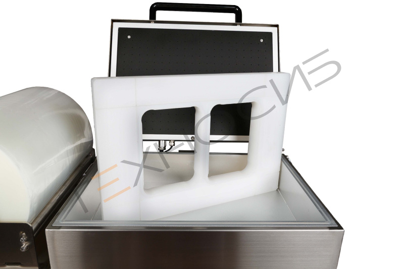 Скин-упаковочная машина HLV-300VST NEW на два лотка (глубина лотка 55 мм) Техно-Сиб - Купить с доставкой по всей России 35