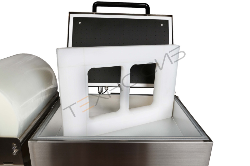 Скин-упаковочная машина HLV-300VST NEW на два лотка (глубина лотка 55 мм) Техно-Сиб - Купить с доставкой по всей России 35