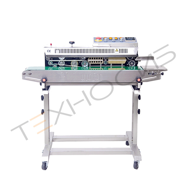 Роликовый конвейерный запайщик горизонтальный на консоли FRBM-810III SS (нерж.) Техно-Сиб - Купить с доставкой по всей России