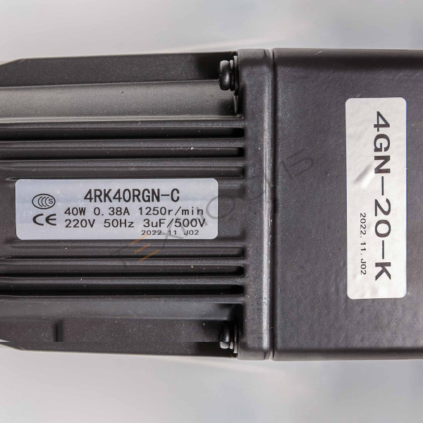 Мотор-редуктор 4RK40RGN-C/4GN20-K термотоннеля для BSF-5030LT Техно-Сиб - Купить с доставкой по всей России 3