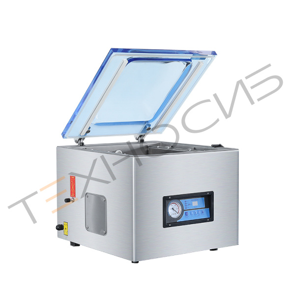 Настольный вакуумный упаковщик HVC-510T/2A-G (нерж., обрезка) Техно-Сиб - Купить с доставкой по всей России 2