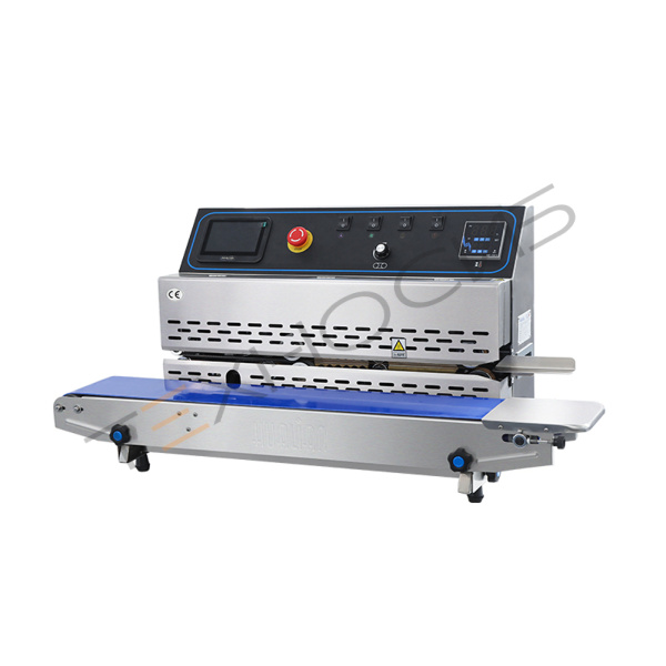 Горизонтальный конвейерный запайщик FRP-810I (нерж, каплеструйный принтер) Техно-Сиб - Купить с доставкой по всей России