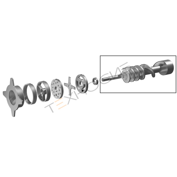 Шнек для JR-D120 Helper Техно-Сиб - Купить с доставкой по всей России 