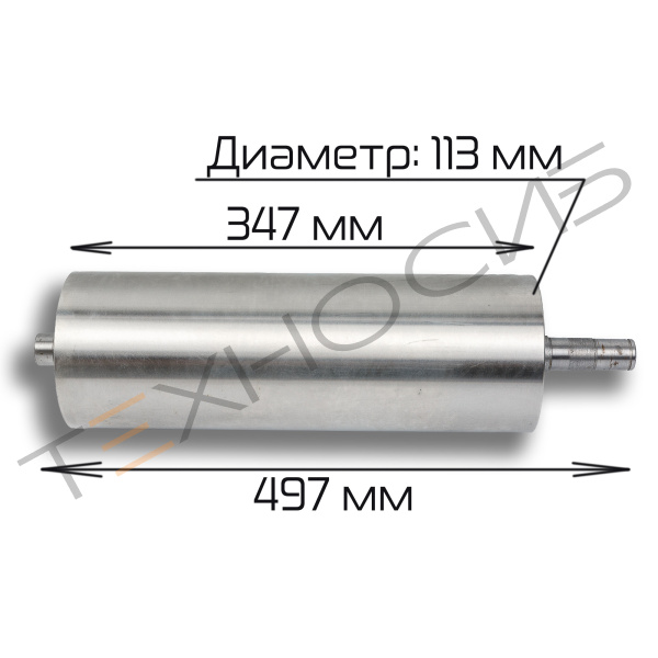 Валки тестораскаточные для YP-350 (нерж., комплект из 2 шт) Техно-Сиб - Купить с доставкой по всей России 5