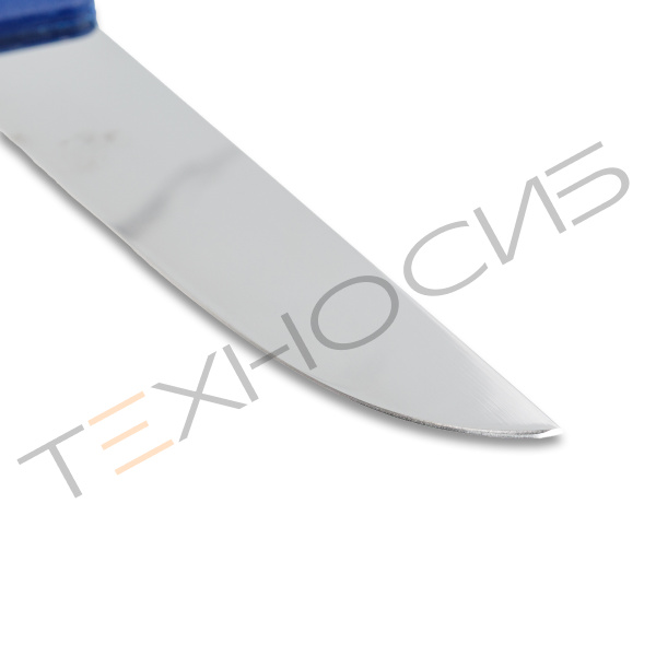 Нож мясника/жиловочный 180mm (синяя ручка) Техно-Сиб - Купить с доставкой по всей России 3