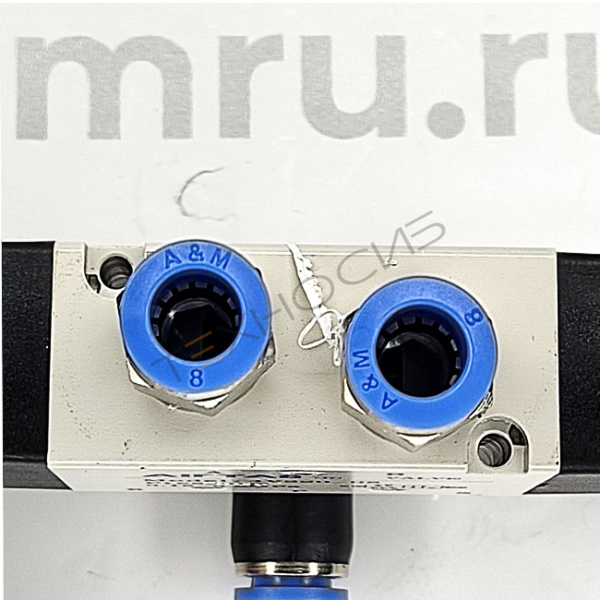 Пневмораспределитель 4V220-08/220 (в комлекте с коннекторами 2 шт) Техно-Сиб - Купить с доставкой по всей России 4