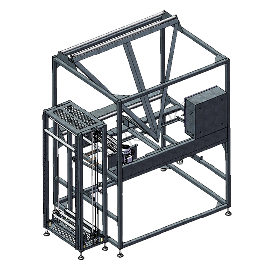 Складыватель (сворачиватель) полурукава из полотна воздушно-пузырчатой пленки HLMJ-1 Техно-Сиб - Купить с доставкой по всей России 