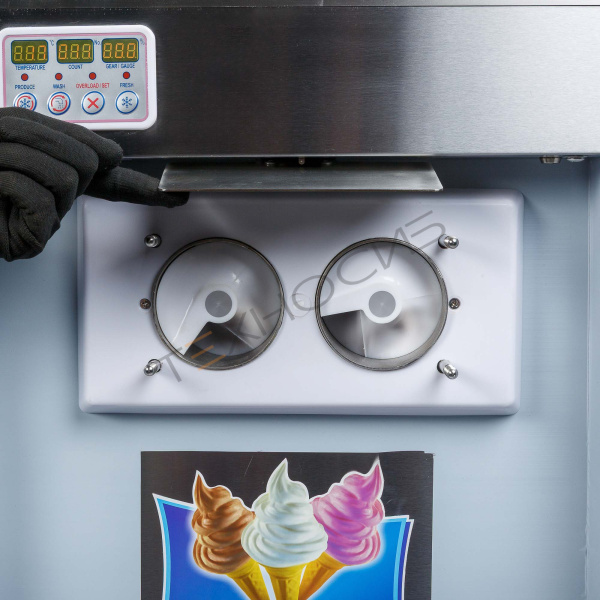 Фризер для мягкого мороженого HIM-03 с функцией ночного хранения и помпой (3 рожка) Техно-Сиб - Купить с доставкой по всей России 20