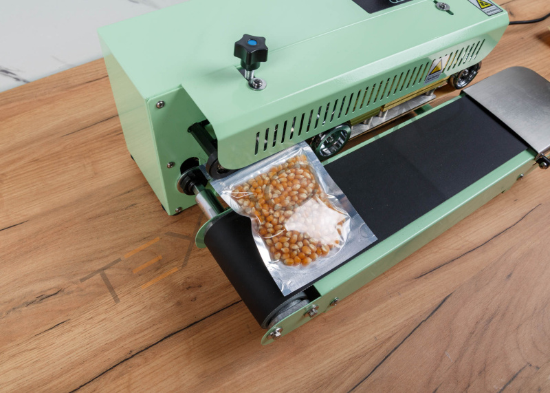 Роликовый мини запайщик ES-622 (с конвейером) Техно-Сиб - Купить с доставкой по всей России 11