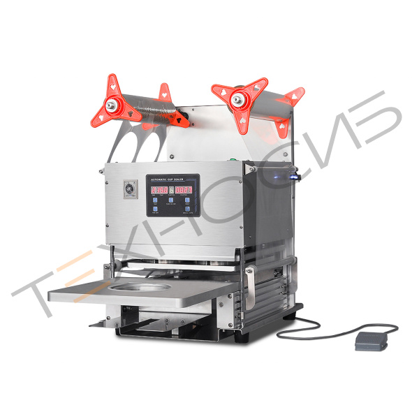 Автоматический запайщик лотков HL-95A (под стакан D-150 мм) Техно-Сиб - Купить с доставкой по всей России 