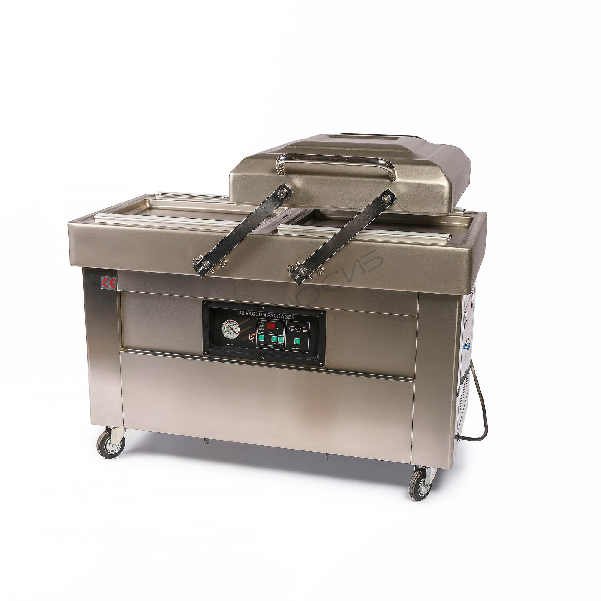 Напольная двухкамерная вакуум-упаковочная машина DZ-500/2SB SS (нерж.) Техно-Сиб - Купить с доставкой по всей России