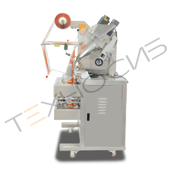 Автоматическая фасовочно-упаковочная машина DXDF-320RH-E (нерж., 4-х шовн. пакет, 15-100 мл, W пленки 240 мм, насечка, зубч. нож) Техно-Сиб - Купить с доставкой по всей России 2