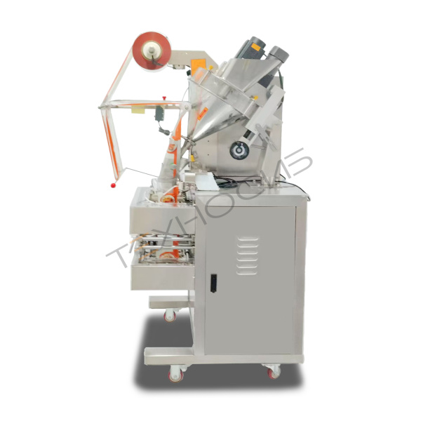 Автоматическая фасовочно-упаковочная машина DXDF-320RH-E (нерж., 4-х шовн. пакет, 15-100 мл, W пленки 240 мм, насечка, зубч. нож) Техно-Сиб - Купить с доставкой по всей России 2