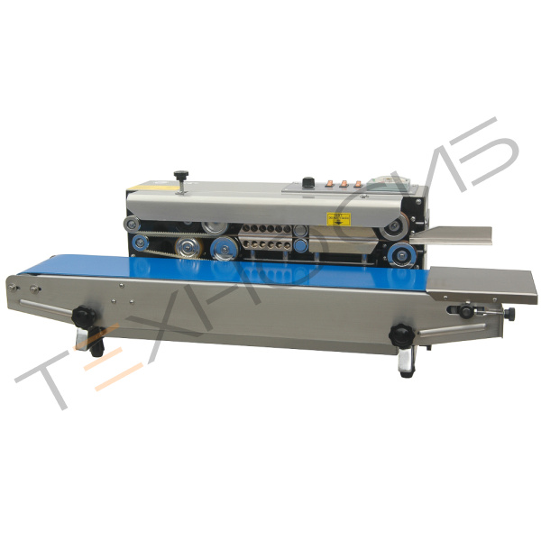 Роликовый конвейерный запайщик горизонтальный FRB-770I SS (нерж.) Техно-Сиб - Купить с доставкой по всей России 