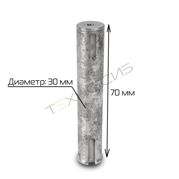 Вал привода дежи для HS-60 Техно-Сиб - Купить с доставкой по всей России 2
