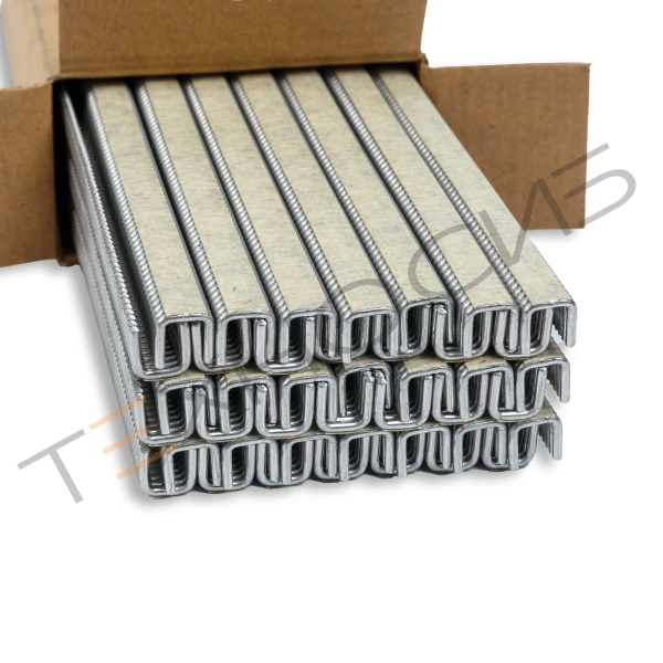 Клипсы для ручного клипсатора №502 (4000 шт., мягкие) Техно-Сиб - Купить с доставкой по всей России 